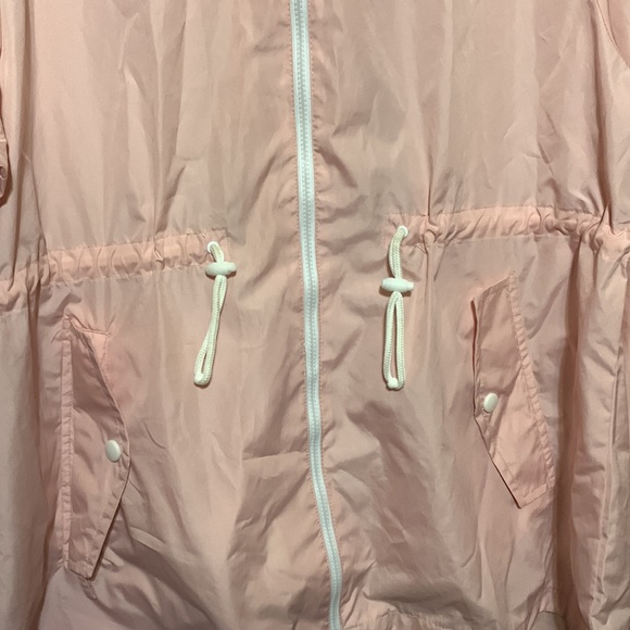 BIG CHILL FREESTYLE- LIGHTWEIGHT , LIGHT PINK RAIN JACKET , 2X - Picture 4 of 13